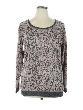 Maurice’s Long Sleeve Paisley Design Top